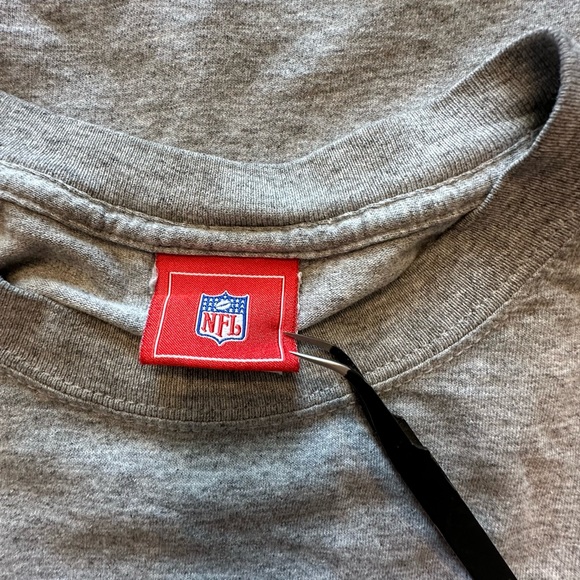 NFL Steelers Gray Vintage T-Shirt - Picture 4 of 6